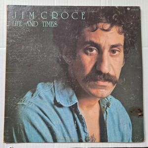 Jim Croce Life And Times Vinyl LP 1973 ABC ABCD 756 Bad Bad Leroy Brown Folk